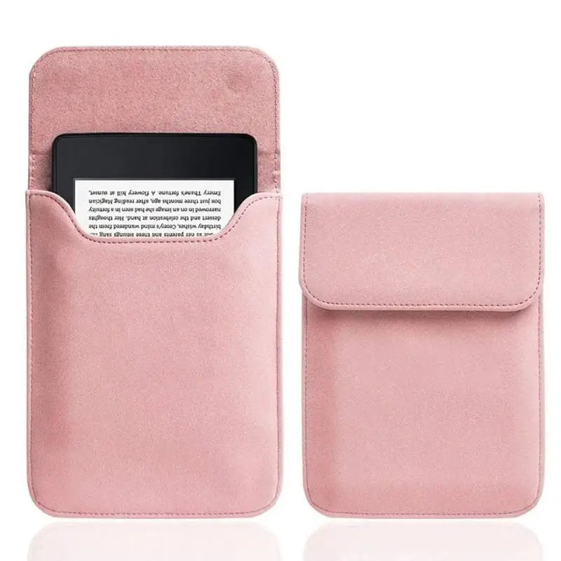 Matte Frosted Carrying Sleeve With Magnetic Closure Soft Lining For Travel Commute Daily Reading Oasis Select E 14x19cm