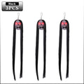 Halloween Hanging Ghost Skull with Long Hair Glowing Eyes Terror Skull Ghost House Head Skeleton Props 2024 Halloween Decoration Oasis Select 3PCS