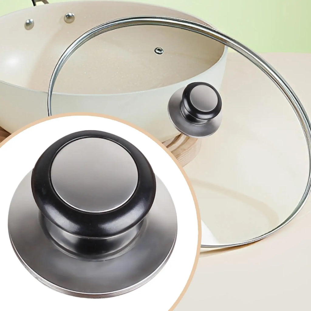 1PC Kitchen Handle Cookware Knob Cover Glass Bottom Cover Pressure Cookers Universal Pot Lid Handle Interchangeable Handles Oasis Select