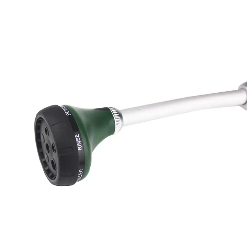 Long Handle Garden Hose Nozzle – 8-Mode Adjustable Spray Garden Hose Nozzle Oasis Select