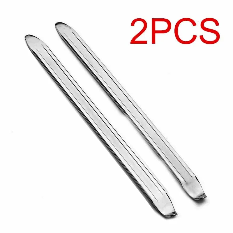 Car Tire Wrench Car Repair Tools Steel Spoon Tire Iron Rim Opener Lever Changer Motorcycle Bicycle Removal Tool Car Accessories Oasis Select 2pcs
