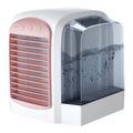 USB Air Conditioner 3 Gear Water-Cooled Air Cooling Machine Personal Portable Desktop Fan 380ml Tank Cooling Fan for Home Office Oasis Select Pink spain