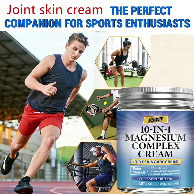 10-in-1 Magnesium Complex Cream with Collagen & Retinol Body Moisturizer Cream Oasis Select