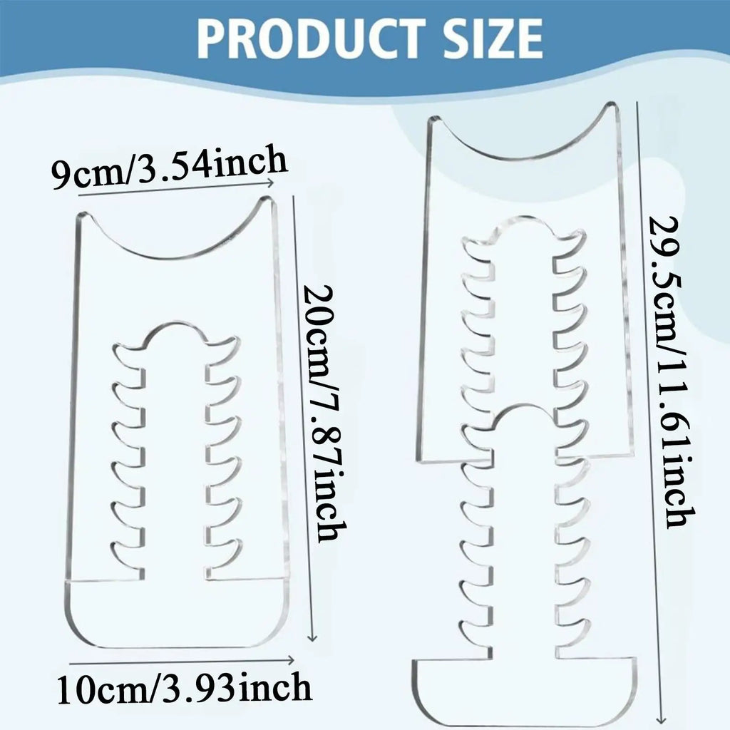 Couch Stoppers Protects Walls FurnitureAdjustable Clear Acrylic Wall Spacer Couch Stoppers Furniture mats Prevent Sliding Oasis Select