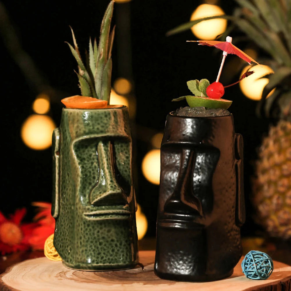 Hawaiian Tiki Ceramic Mug | Cocktail & Bar Drinkware