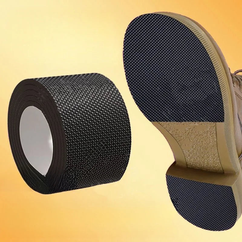1 Roll Thick Non-Slip Wear-Resistant Shoe Sole Sticker - Anti-Abrasion Heel for Quieter, Sound-Canceling Chunky Heels Protection Oasis Select