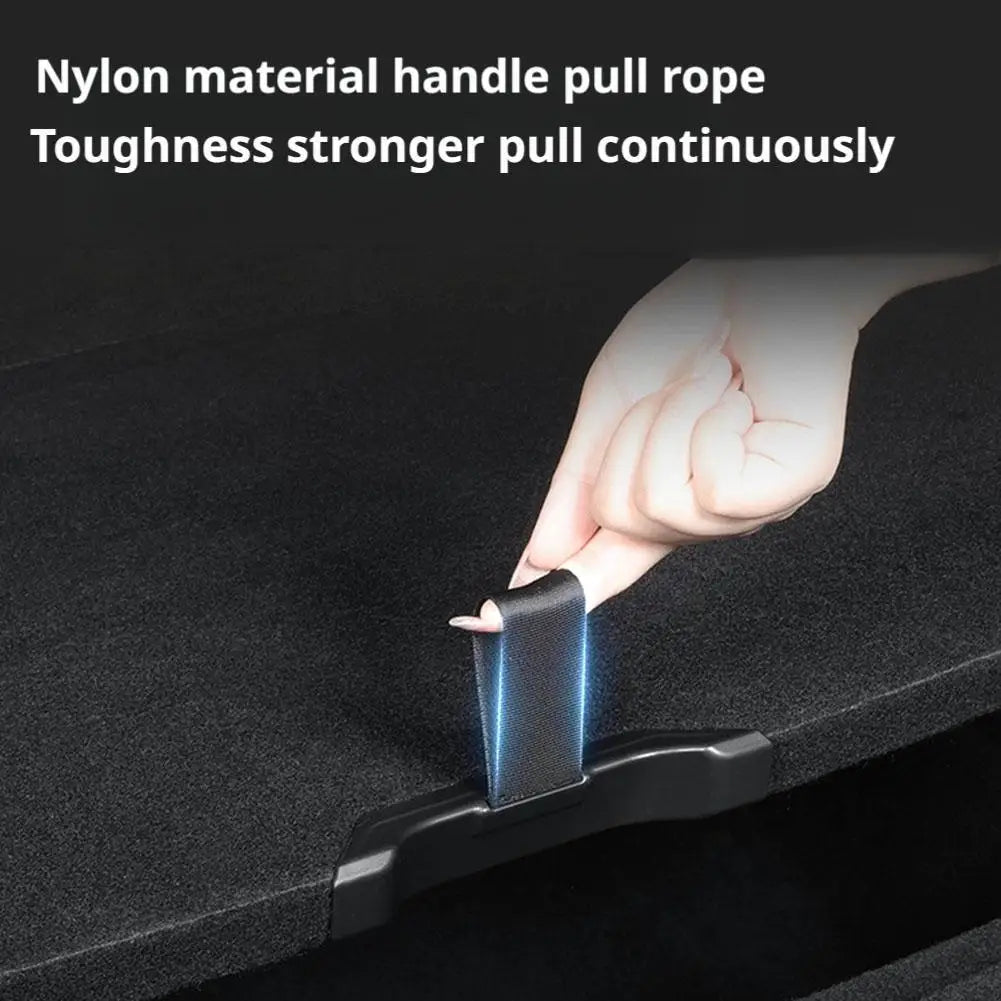 Tesla Model Y Trunk Lid Handle – ABS Drawstring Cover Opener