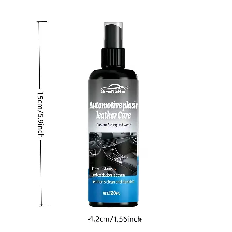 Automotive Plastic & Leather Care Spray - Interior Restorer & Protector for Car Seats, Dashboards & Trim Oasis Select