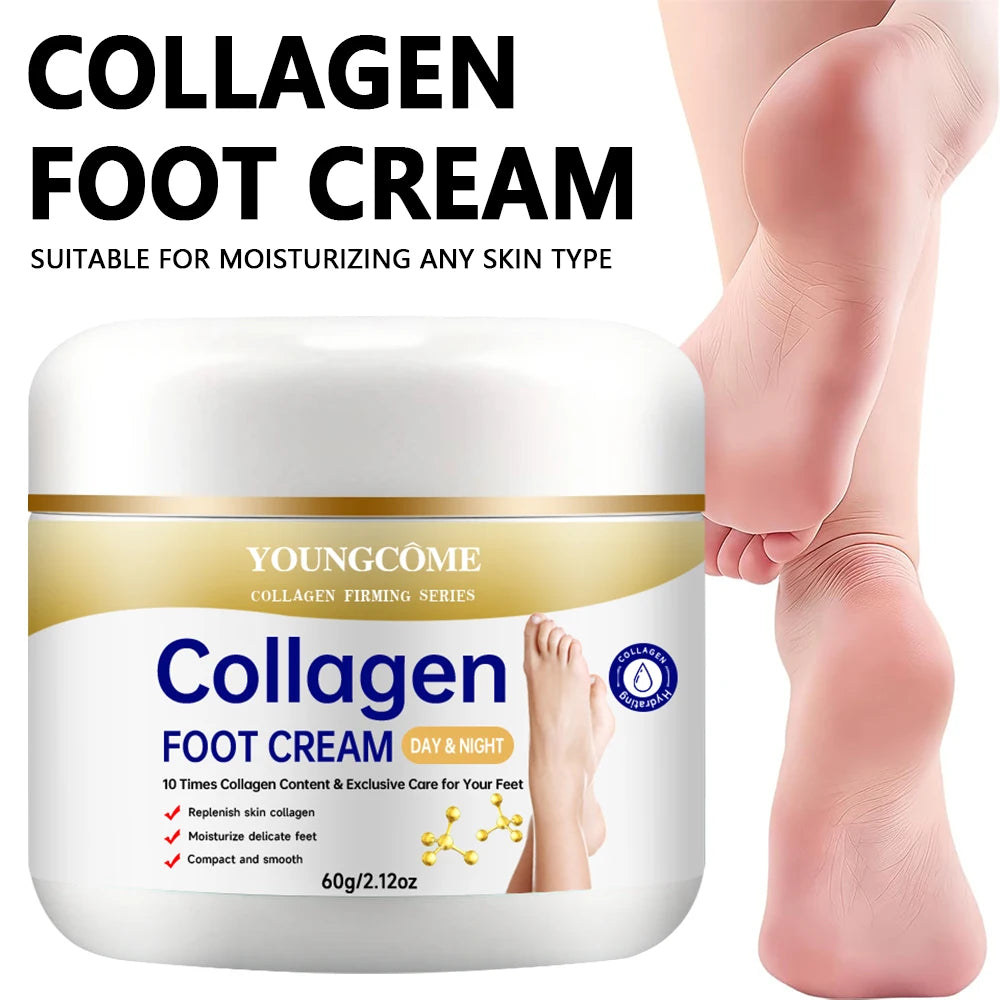 YOUNGCOME Collagen Foot Cream – Heel Repair & Moisturizer 60g