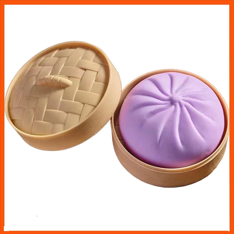 Dumpling Squish Stress Balls 7-Pack – Squishy Decompression Toy Squishy Stress Toy Oasis Select Purple One Size