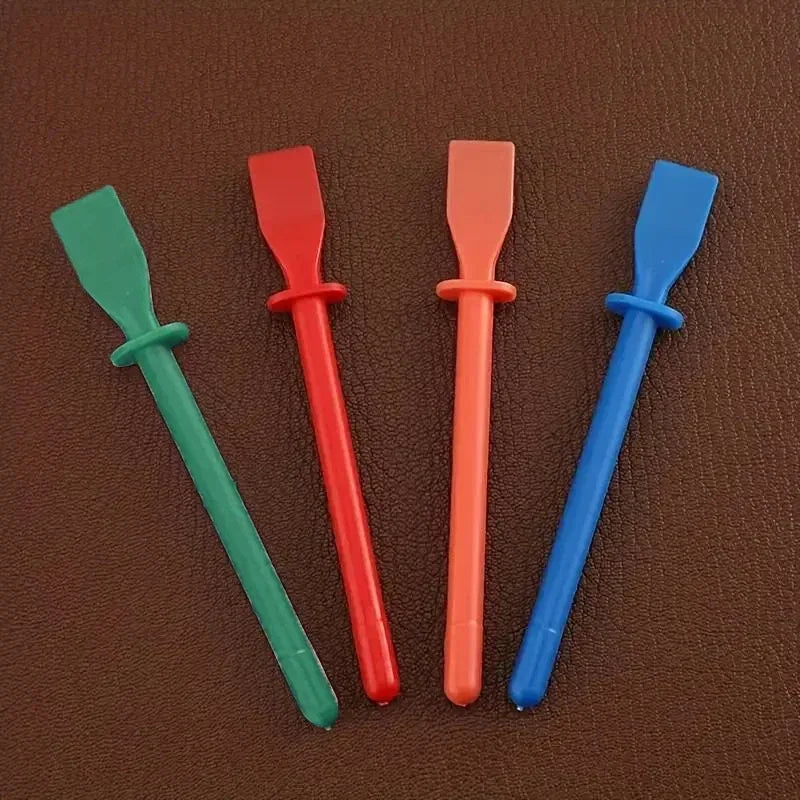 10/20pcs Glue Spreaders,Polypropylene Glue Smear Sticks Applicator, Painting Scrapers For Handmade DIY Art Leather Craft Tool Oasis Select