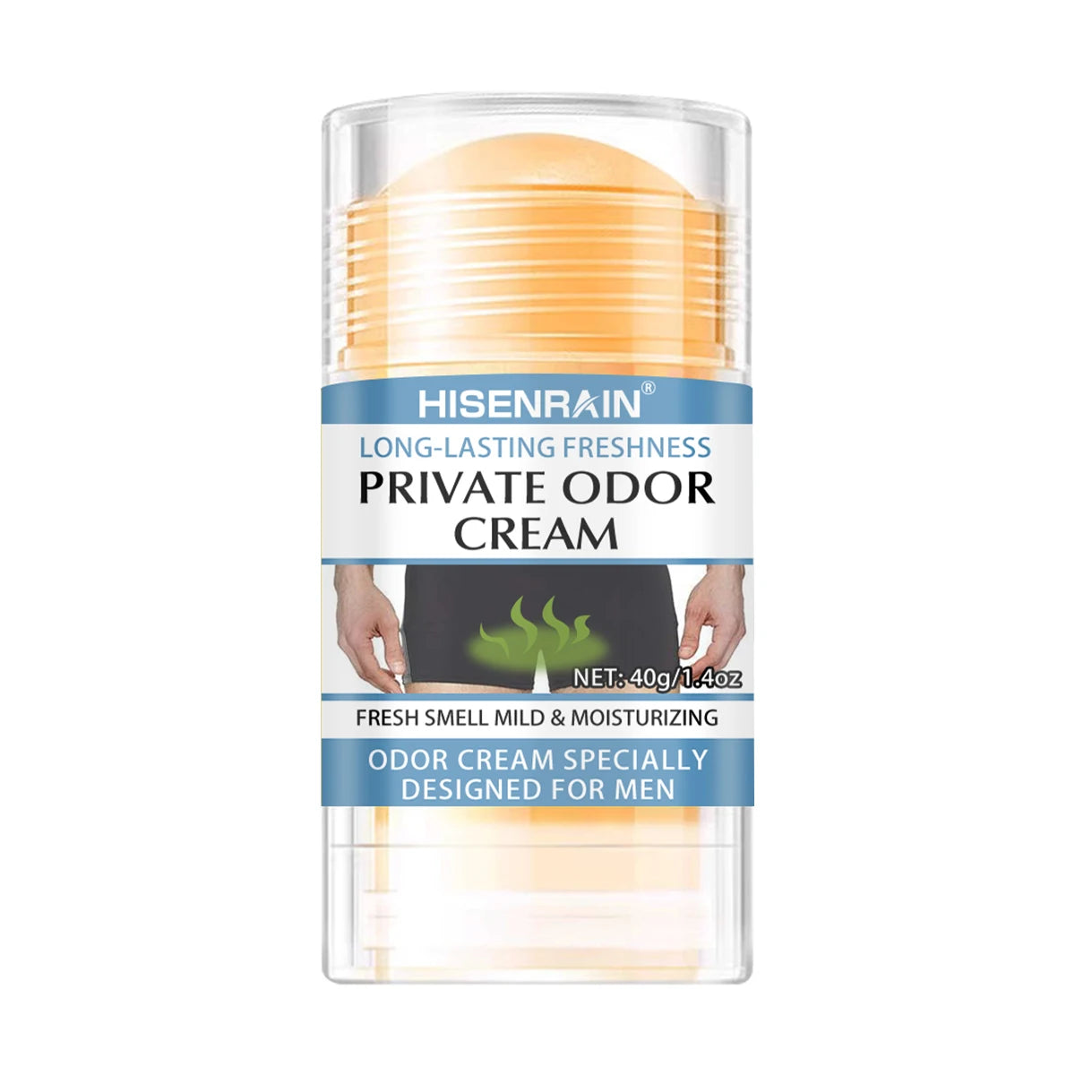 HISENRAIN Men's Natural Deodorant Stick – 72H Odor Protection Natural Deodorant Stick Oasis Select Default Title