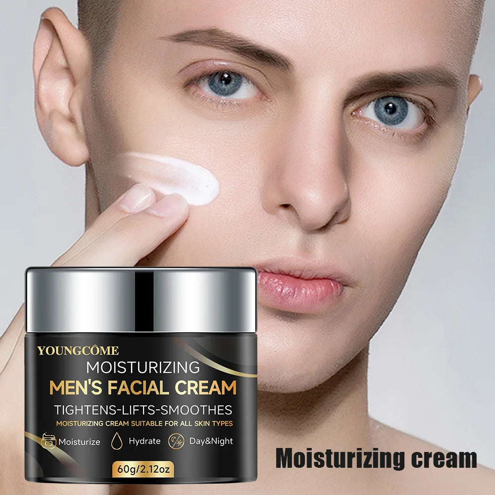 Men's Face Cream – Collagen, Retinol & Hyaluronic Acid | YOUNGCOME Men's Face Cream Oasis Select