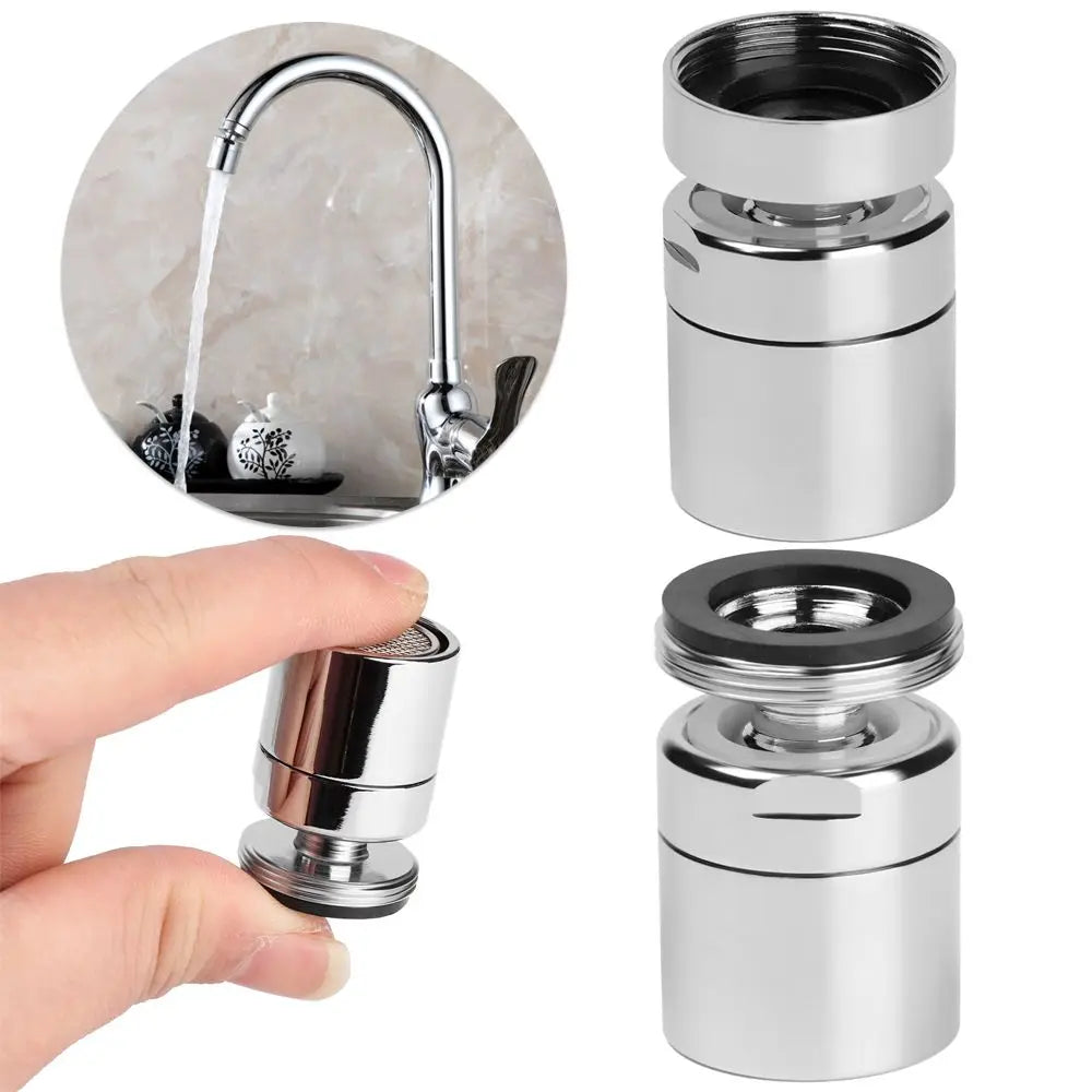 Hardware 360-Degree Swivel Brass Water Saving Tap Faucet Aerator Sprayer Sink AeratorTap Nozzle Bathroom Home Daily Tools Oasis Select