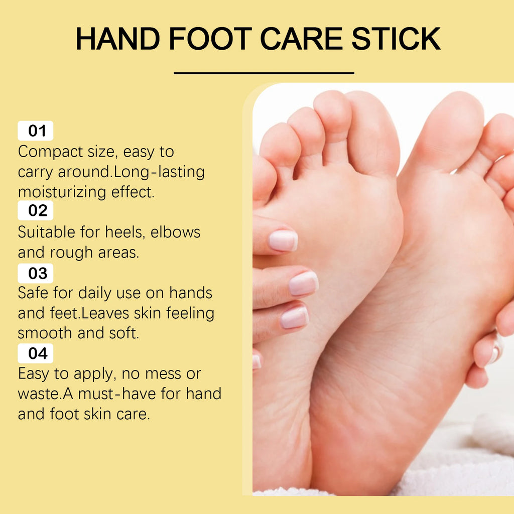 Hand Foot Moisturizing Stick Anti-Cracking Feet Exfoliating Removal Dead Skin Smooth Soft Skin Hand Feet Nourishing Care Balm Oasis Select