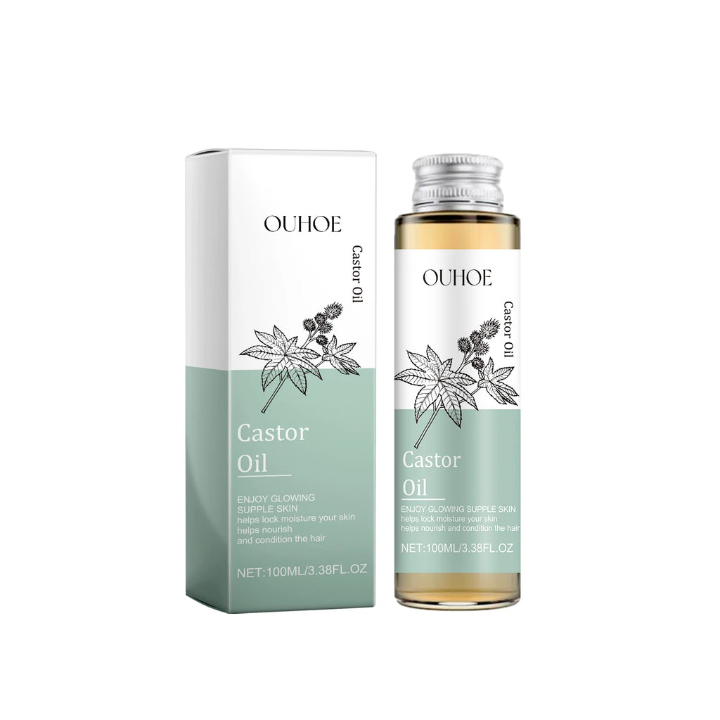 100% Pure Cold Pressed Virgin Premium Grade For Dry & Damaged Skin, Hair, Face, Body, Scalp & Nails Oasis Select Castor
