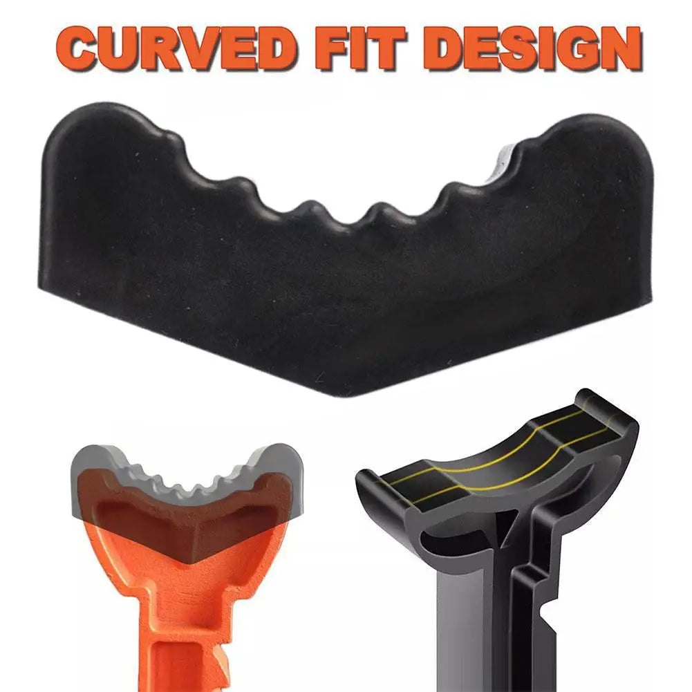 6-Ton Rubber Jack Stand Pad Adapter – Pinch Weld Grip (2pk) Jack Stand Pad Oasis Select