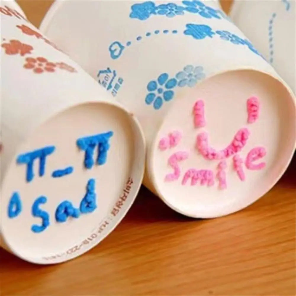 3D Magic Popcorn Pens Puffy Paint Bubble Pen For Greeting Birthday Cards Kids Children 3D Art Pens Kids Gifts School Stationery Oasis Select