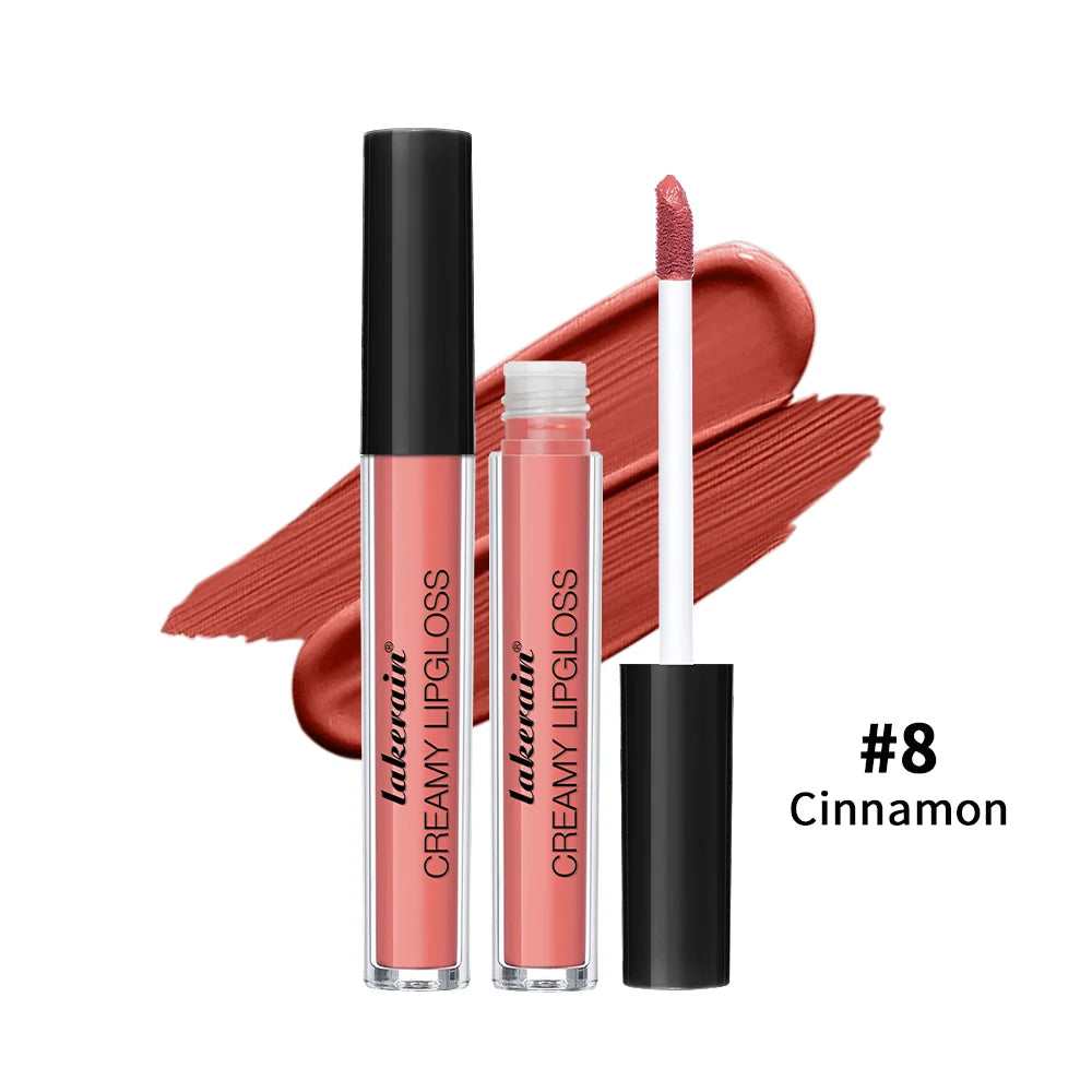 8pcs/kit Lip Gloss Semi-Matte Velvet Lipstick Waterproof Long-lasting Liquid Lipstick Women Moist Lip Tint Non-drying Creamy Oasis Select 2pcs 8