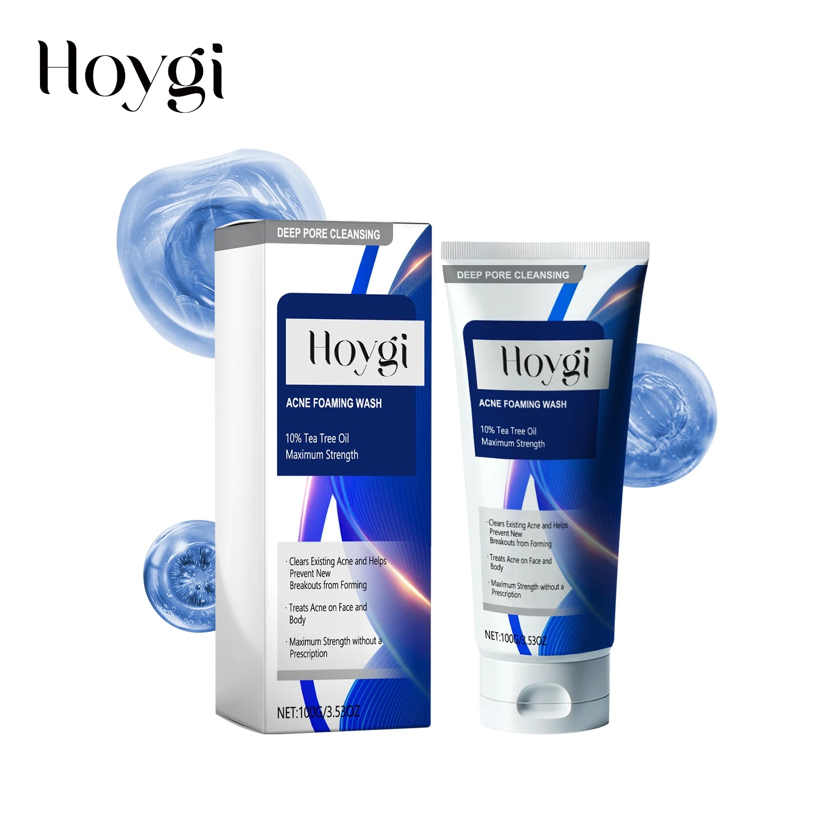 Hoygi Anti-Acne Facial Cleanser – Oil Control & Pore Minimizer