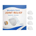 Microneedle Joint Relief Patch Natural Herbal Formula Comfort Waterproof Breathable Patch for Joint Discomfort 4pcs Oasis Select 4pcs