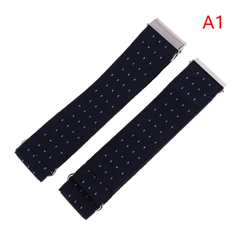 Elastic Shirt Sleeve Holders – Adjustable Arm Bands (1 Pair)