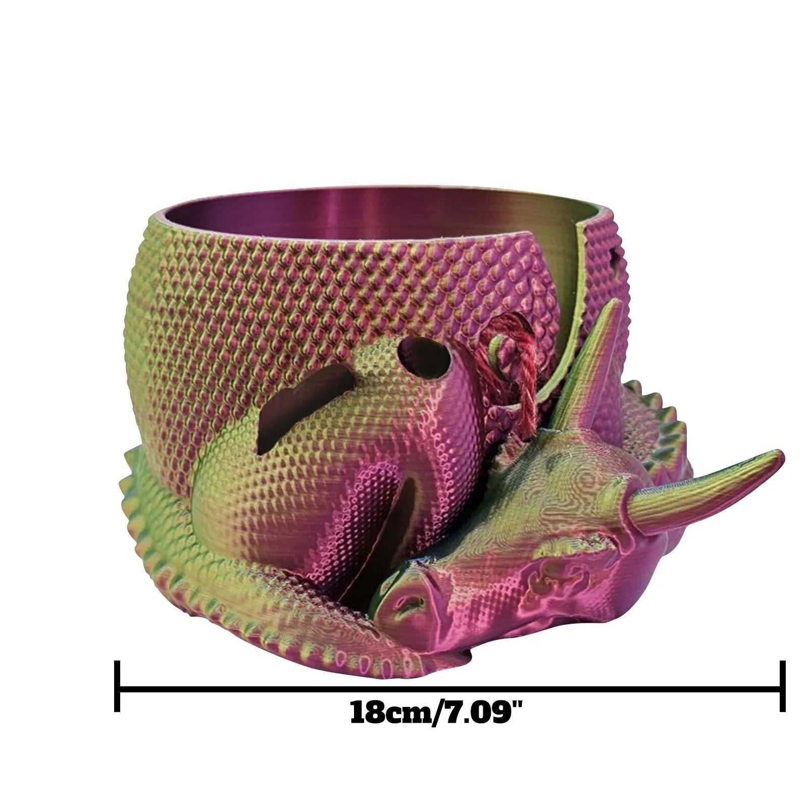 3D Printed Dragon Yarn Bowl – Knitting & Crochet Organizer Yarn Bowl Organizer Oasis Select