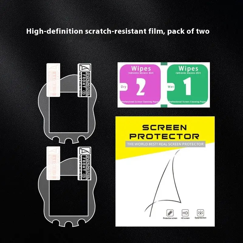 1 Set Anti-Scratch PET/TPU Game Console Film Anti Fingerprint HD Screen Guard Protector For Tamagotchi Uni Band Pet Accessories Oasis Select A3