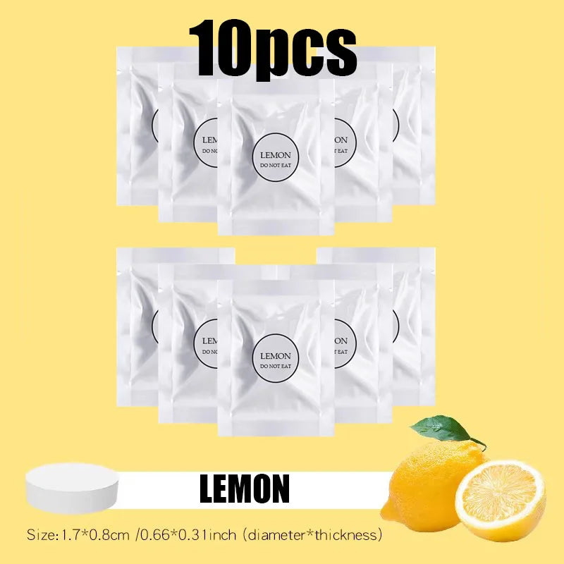 5/10/15pcs Car Diffuser Tablets, Car Air Freshener Replacement, Car Vent Perfume Refill, Auto Accessories, Car O Solid Perfume Oasis Select 10pcs Lemon