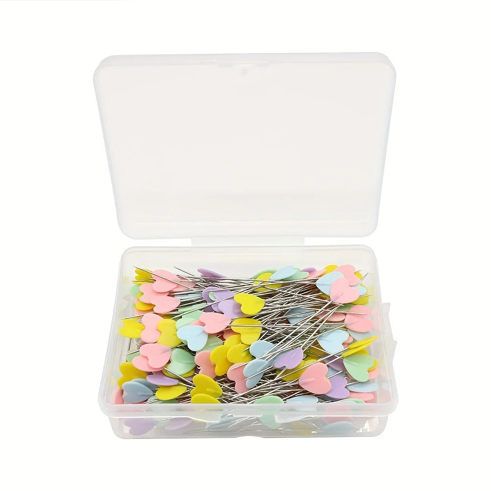 100/500PcsDressmaking Pins Embroidery Patchwork Pins Sewing Embroidery Quilting Tools Needle Sewing DIY Sewing Accessories Tools Oasis Select