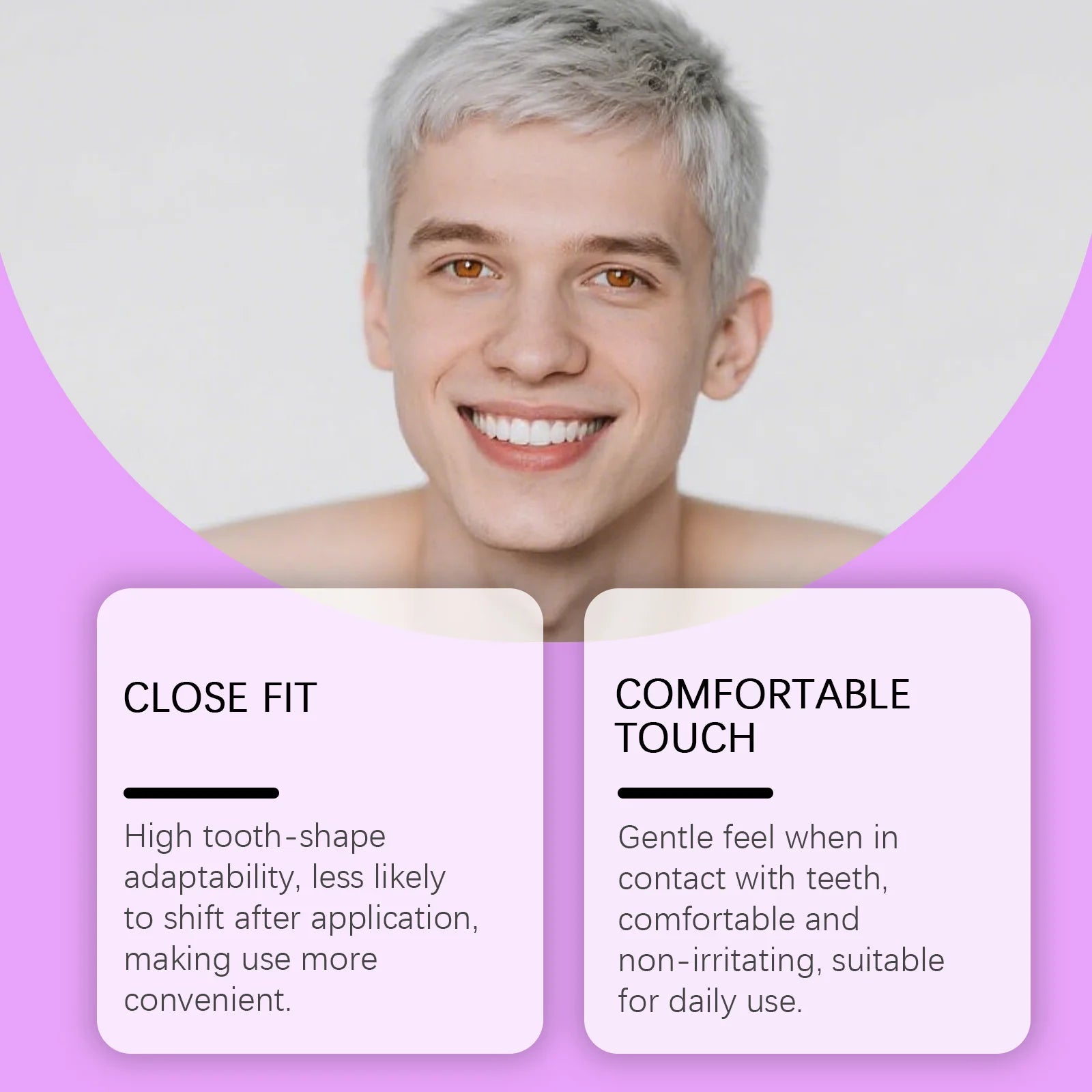 FEIMUKO 7D Teeth Whitening Strips – Sensitive Teeth, 7pc Teeth Whitening Strips Oasis Select