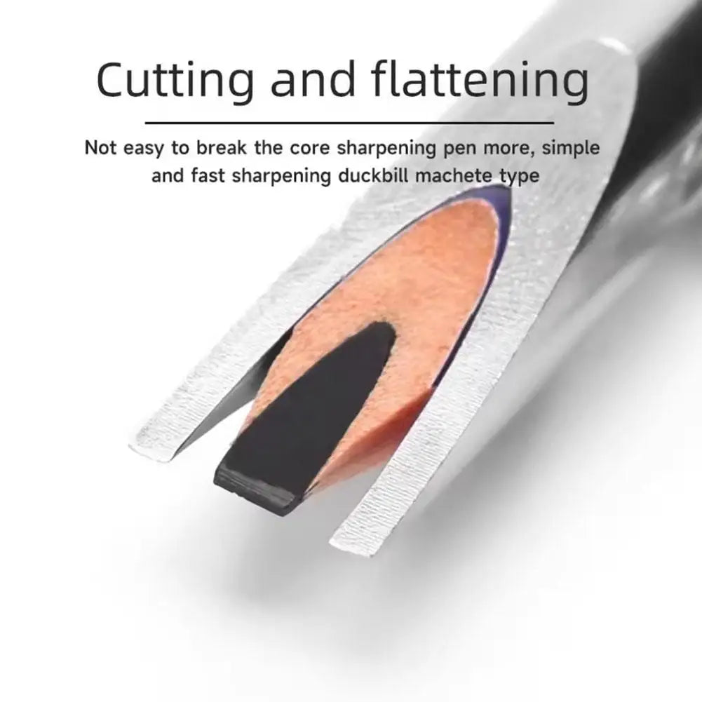 U-Shaped Eyebrow Pencil Sharpener Guide – Duck-Bill Brow Tool Eyebrow Shaping Tool Oasis Select