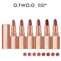 O.TWO.O 8-Piece Matte Lipstick Set – Waterproof & Long-Lasting
