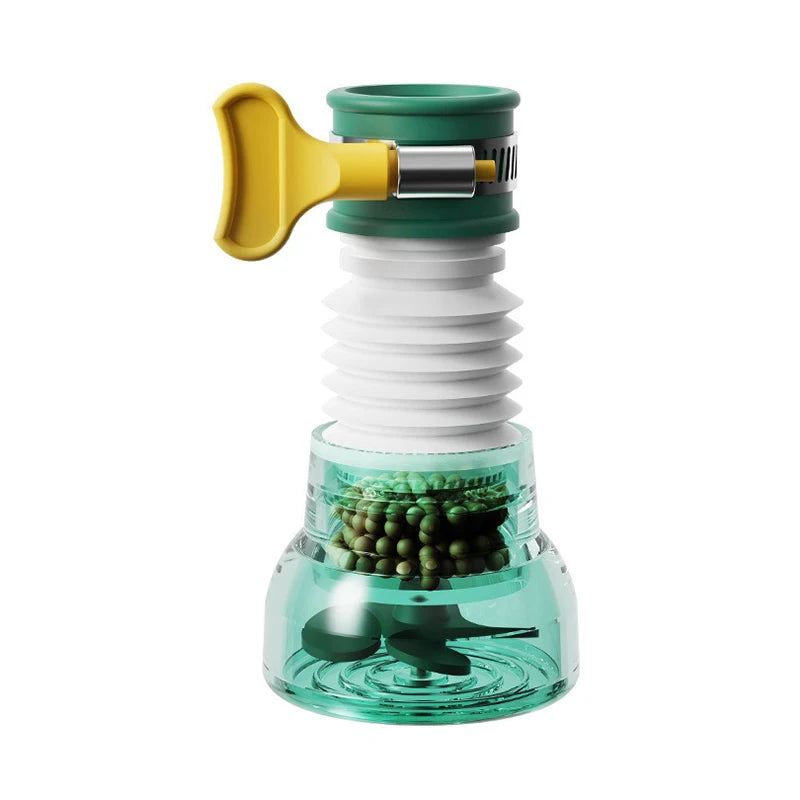 Universal 360 Rotation Faucet Bubbler Swivel Water Saving Economizer Head Shower Kitchen Faucet Nozzle Adapter Sink Accessories Oasis Select green