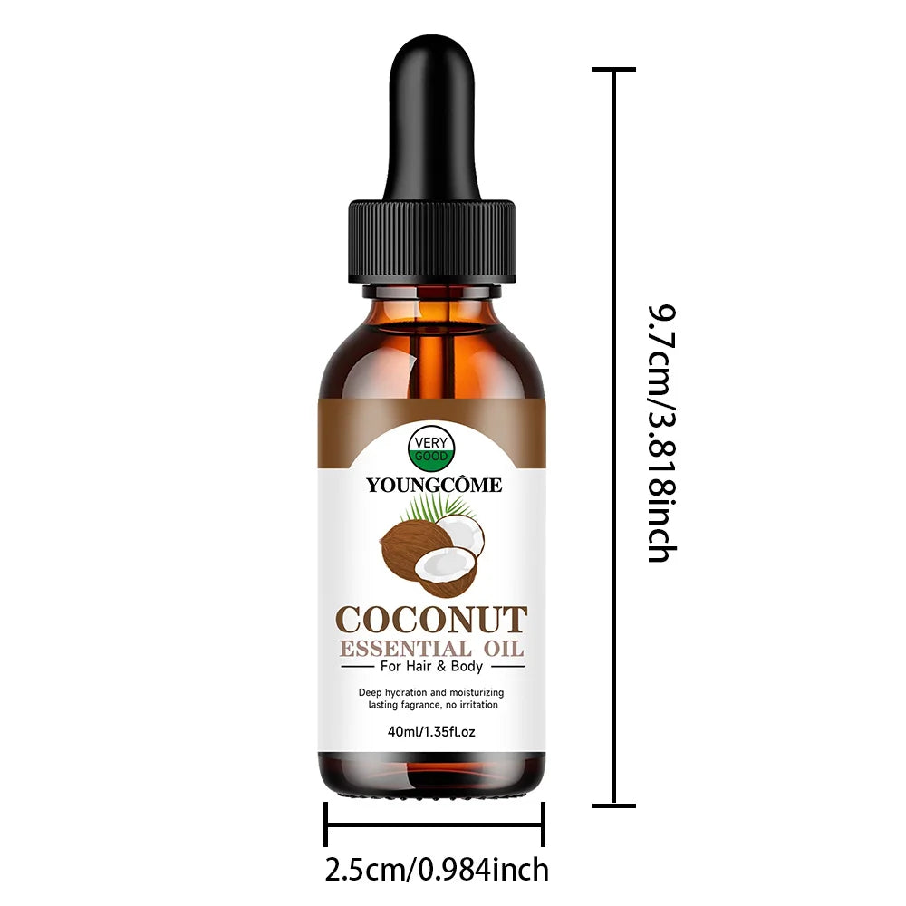 Coconut Hair Oil – Smooth, Nourish & Strengthen All Hair Types