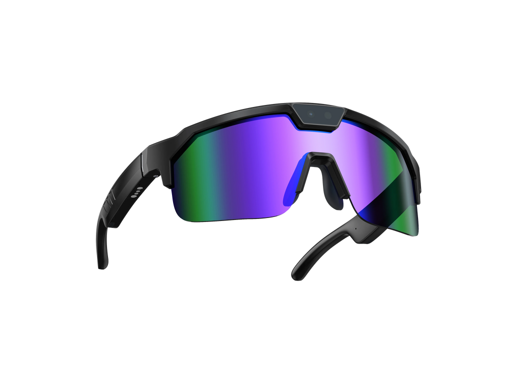 MINGCC AI Smart Cycling Glasses | 1080p Camera & Translation