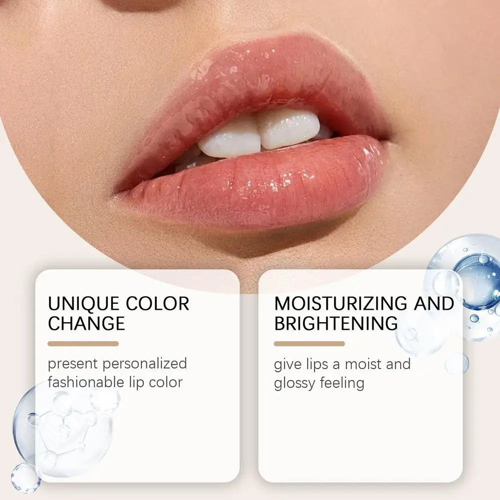 Color Changing Lipstick Deeply Moisturizing and Repairing Chapped Lip Lines Long Lasting 24H Moisturizing Glossy Shine Lip Gloss Oasis Select