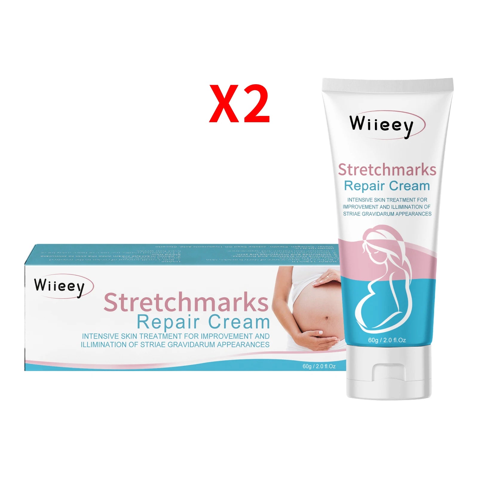 Stretch Mark Repair Cream – Firm, Moisturize & Restore Skin Stretch Mark Cream Oasis Select 2pcs