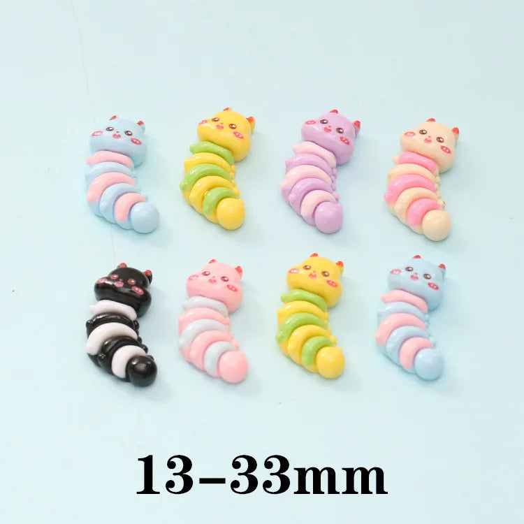 Glow-in-the-dark Kung Fu Chicken Simulation Resin Yellow Cartoon