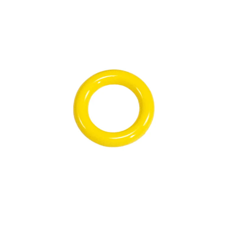 50pcs 9mm Mix Color Soldered Closed Jump Rings Small O Ring Connector for DIY Bracelet Necklace Craft Jewelry Making Oasis Select Yellow 1.7X9mm