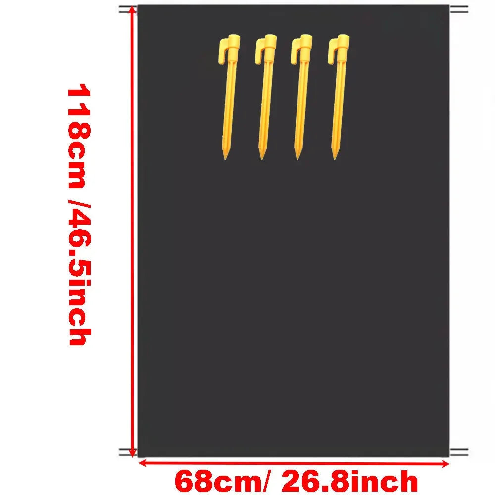 Foldable Portable Picnic Blanket Pocket Beach Mat Waterproof Footprint Camping Sunshade Cover Oasis Select 68cm X 118CM