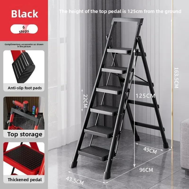 Herringbone Ladder Household Folding Telescopic Multifunctional