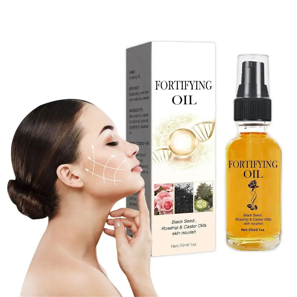 Rosehip Oil Black Seed Oil And Castor Oil Face Serum Natural Castor Oil Black Seed Oil Face Essence Collagen Facial Moisturizer Oasis Select