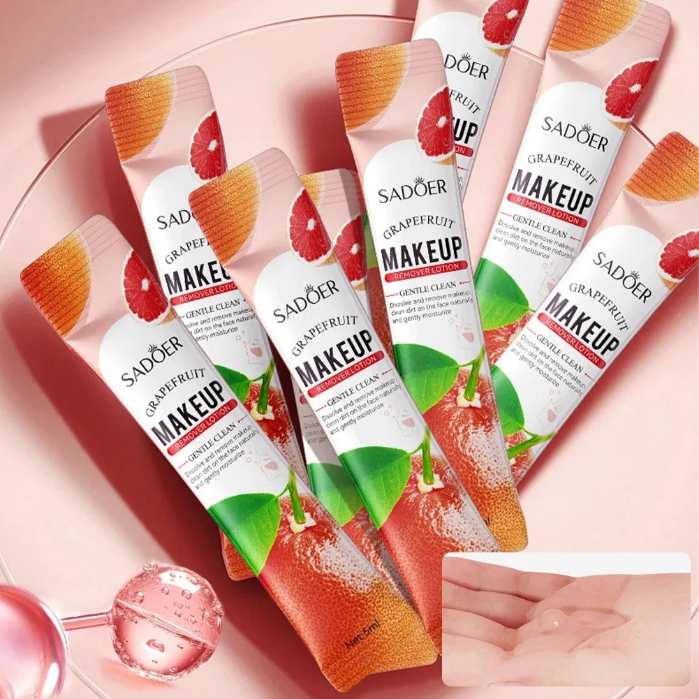 Sadoer Grapefruit Makeup Remover – Gentle Cleansing 10x5ml Makeup Remover Oasis Select