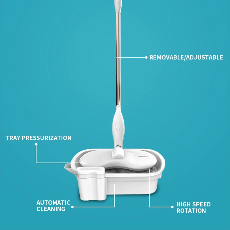 G26 Cordless Electric Spin Mop & Sweeper | 50-Min Battery
