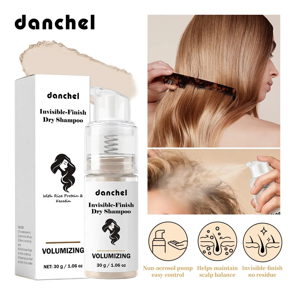 Invisible-Finish Dry Shampoo Oil Control 48H Fits All Hair Colors Protein Repair Strengthens Hair Ultra-fine Dry Hair Powder Oasis Select Default Title