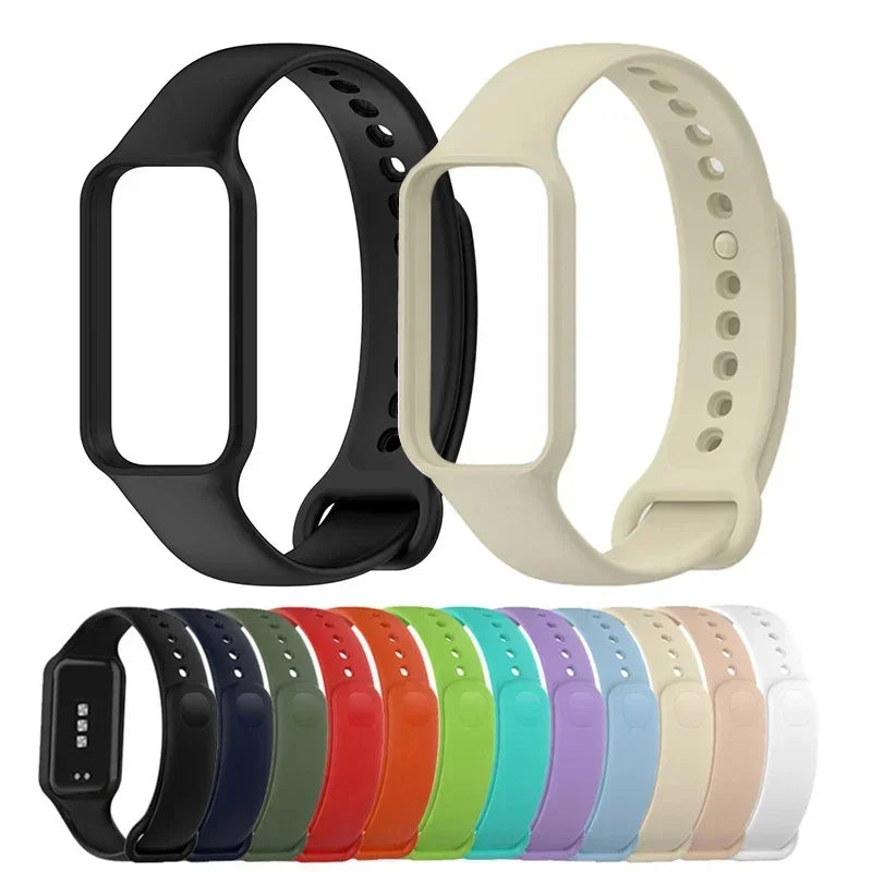 Silicone Sport Strap for Xiaomi Smart Band 8 Active Replacement Watch Strap Oasis Select