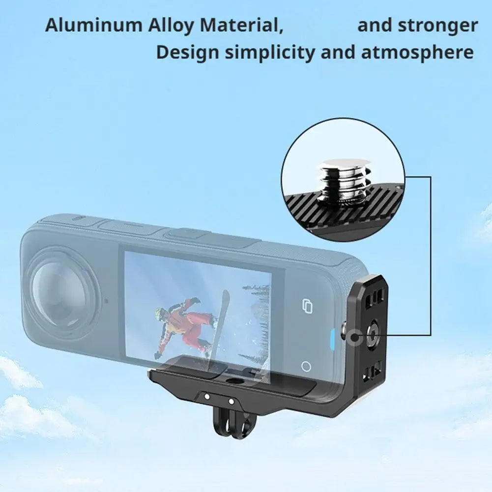 Magnetic L-Bracket for Insta360 X5 & X4 – Horizontal Mount
