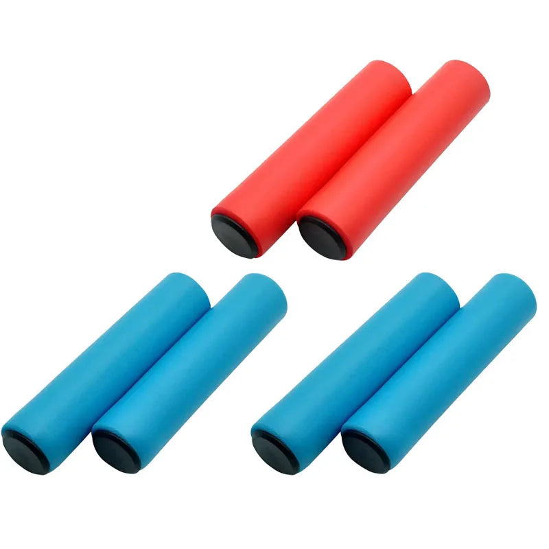 1/2/3 Pairs Bicycle Grips Super Light Silicone Non-Slip Shock AbsorptionType Road Handle Bike bicycles Parts Bmx MTB Cuffs Oasis Select 3Pairs Mix 3