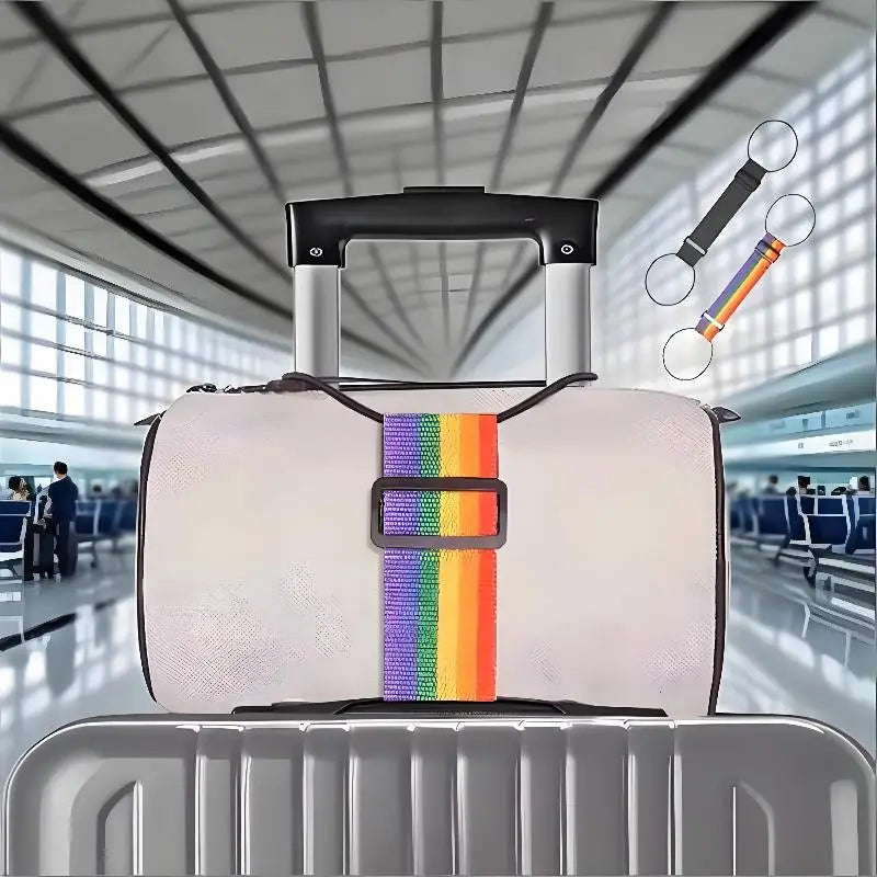 Elastic Adjustable Luggage Strap | Bungee Travel Security Belt Luggage Security Strap Oasis Select